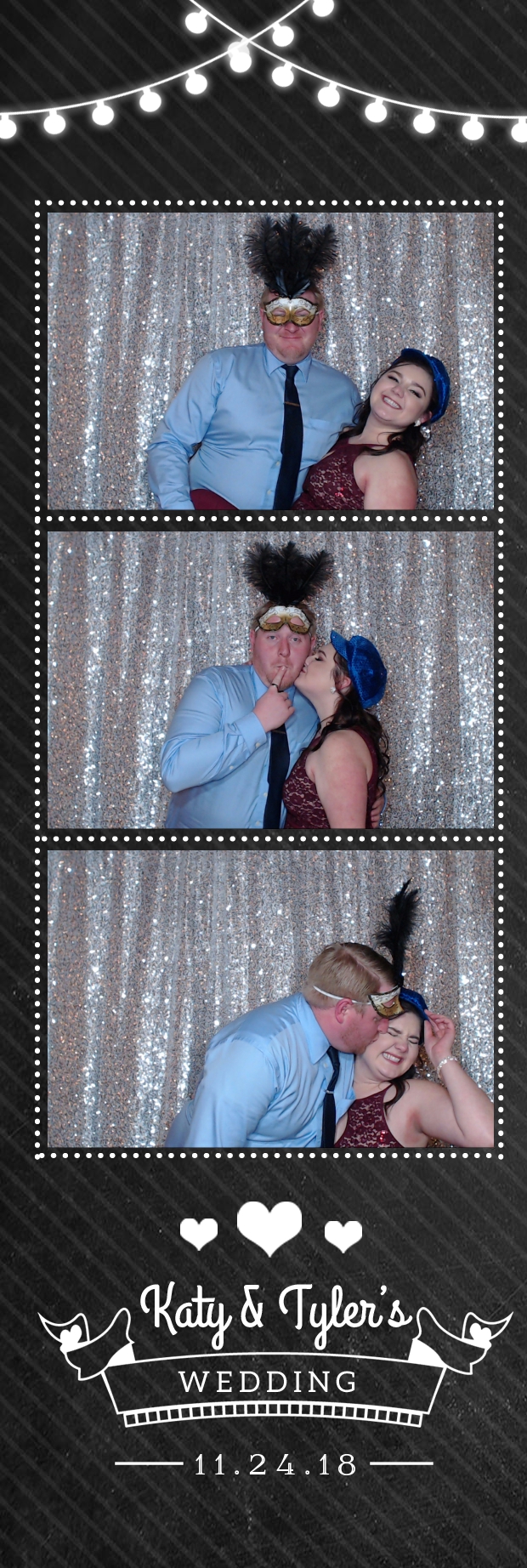 Katy and Tyler's wedding  | View more photos from the event at gallery.photoboothbillings.com/u/PhotoBoothBillings/Katy-and-Tylers-wedding